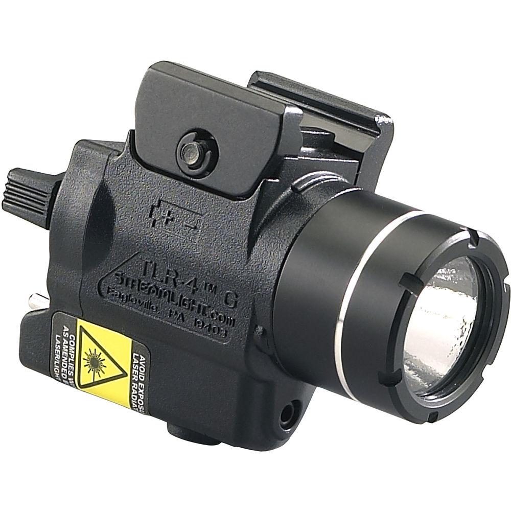 Streamlight TLR-4 G Compact Rail-Mounted Tactical Light with Green Laser for H&K USP Full