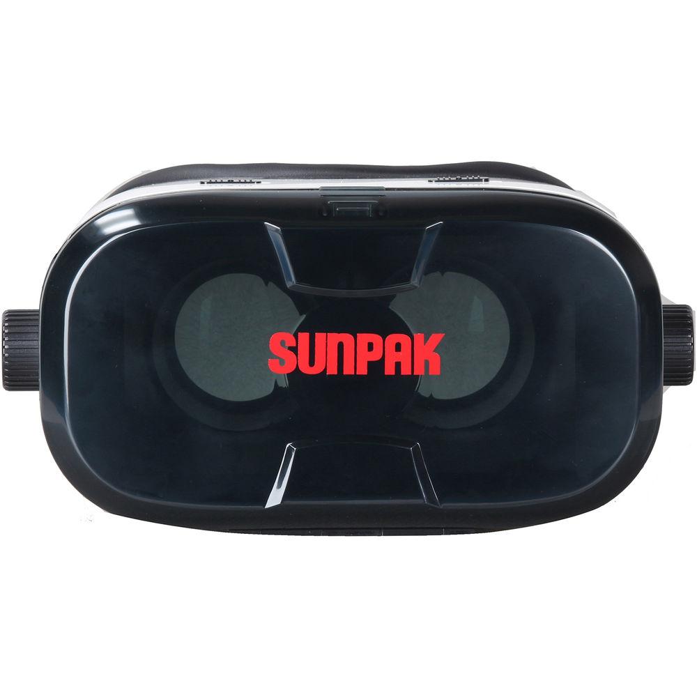 Sunpak VRV-15 Virtual Reality Viewer Smartphone Headset, Sunpak, VRV-15, Virtual, Reality, Viewer, Smartphone, Headset