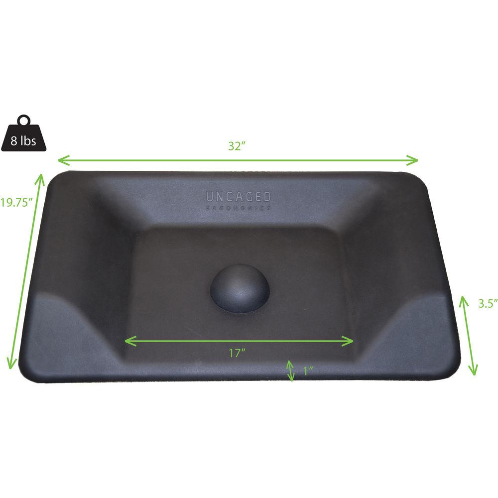 Uncaged Ergonomics Active Standing Anti Fatigue Mat