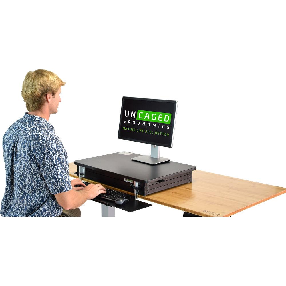 Uncaged Ergonomics Changedesk Tall Stand Up Desk Converter