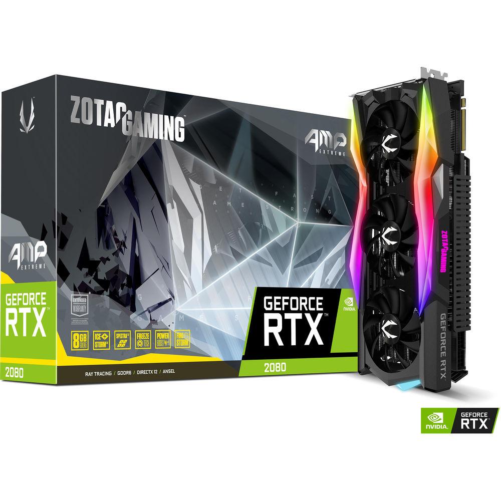 ZOTAC GAMING GeForce RTX 2080 AMP Extreme Graphics Card