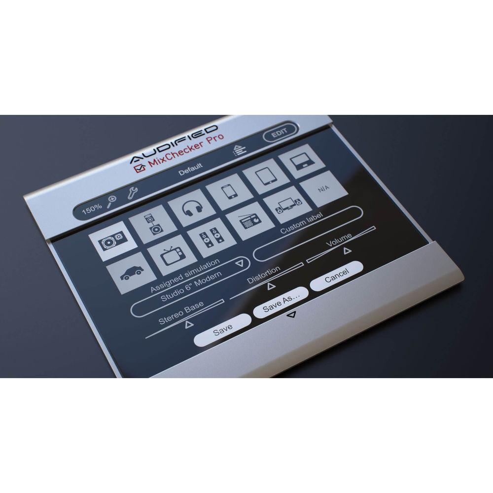 AUDIFIED MixChecker Pro - Monitor Simulation Plug-In