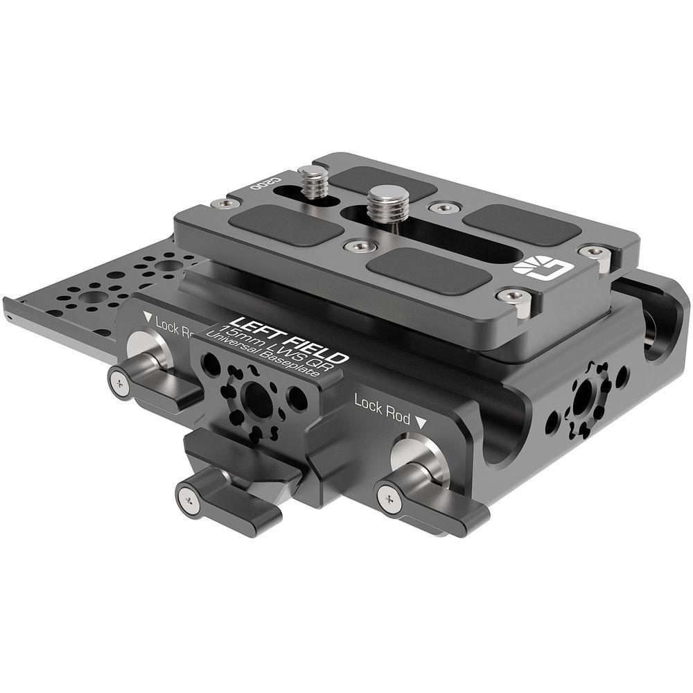 Bright Tangerine Canon C200 C700 Left Field Quick Release Baseplate Kit