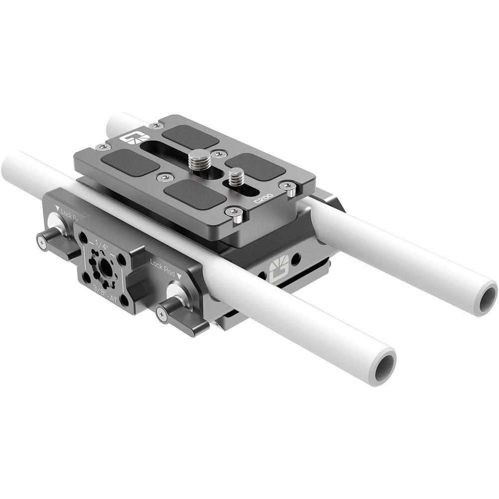 Bright Tangerine Canon C200 C700 Left Field Quick Release Baseplate Kit