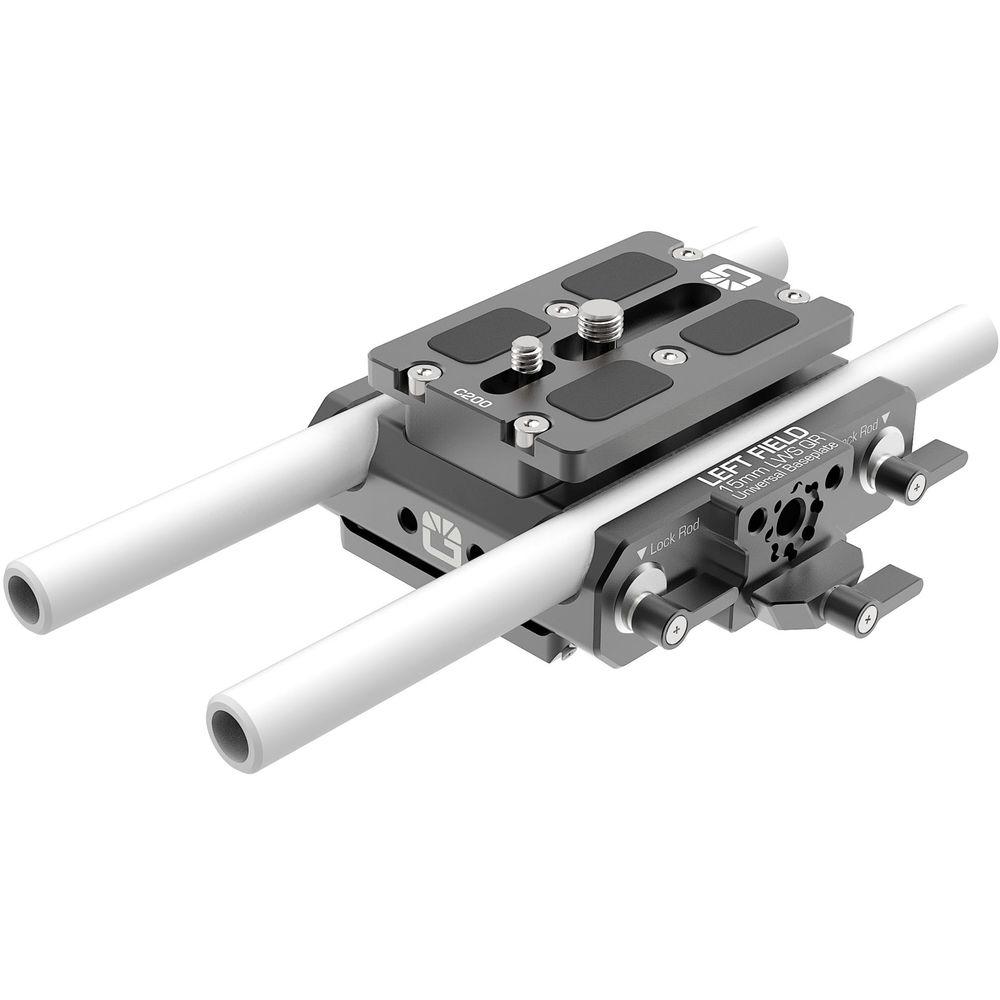 Bright Tangerine Canon C200 C700 Left Field Quick Release Baseplate Kit