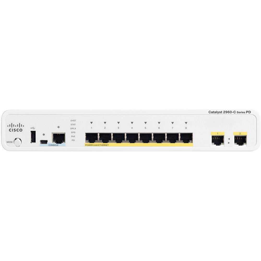 Cisco Catalyst 2960-C Series 8-Port Gigabit Managed Switch