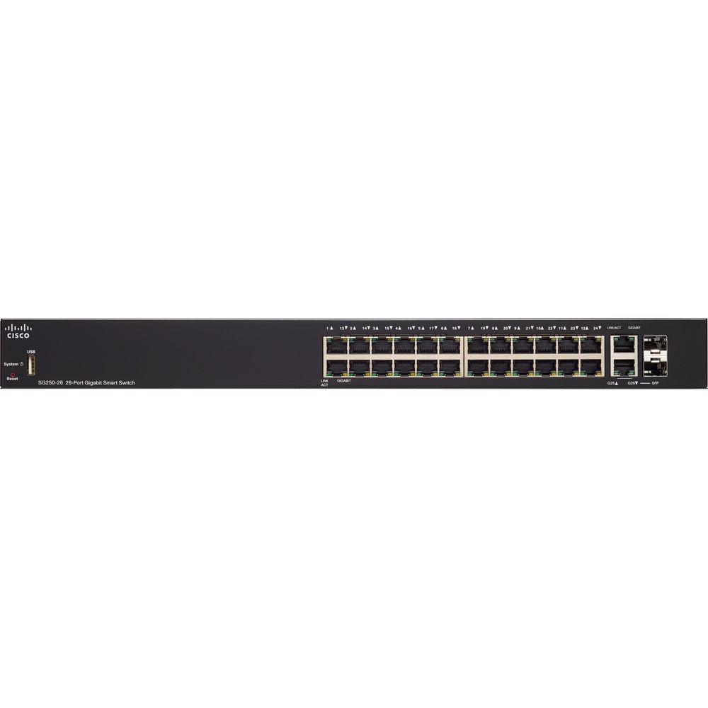 Cisco SG250-26 250 Series 26-Port Managed Gigabit Ethernet Switch