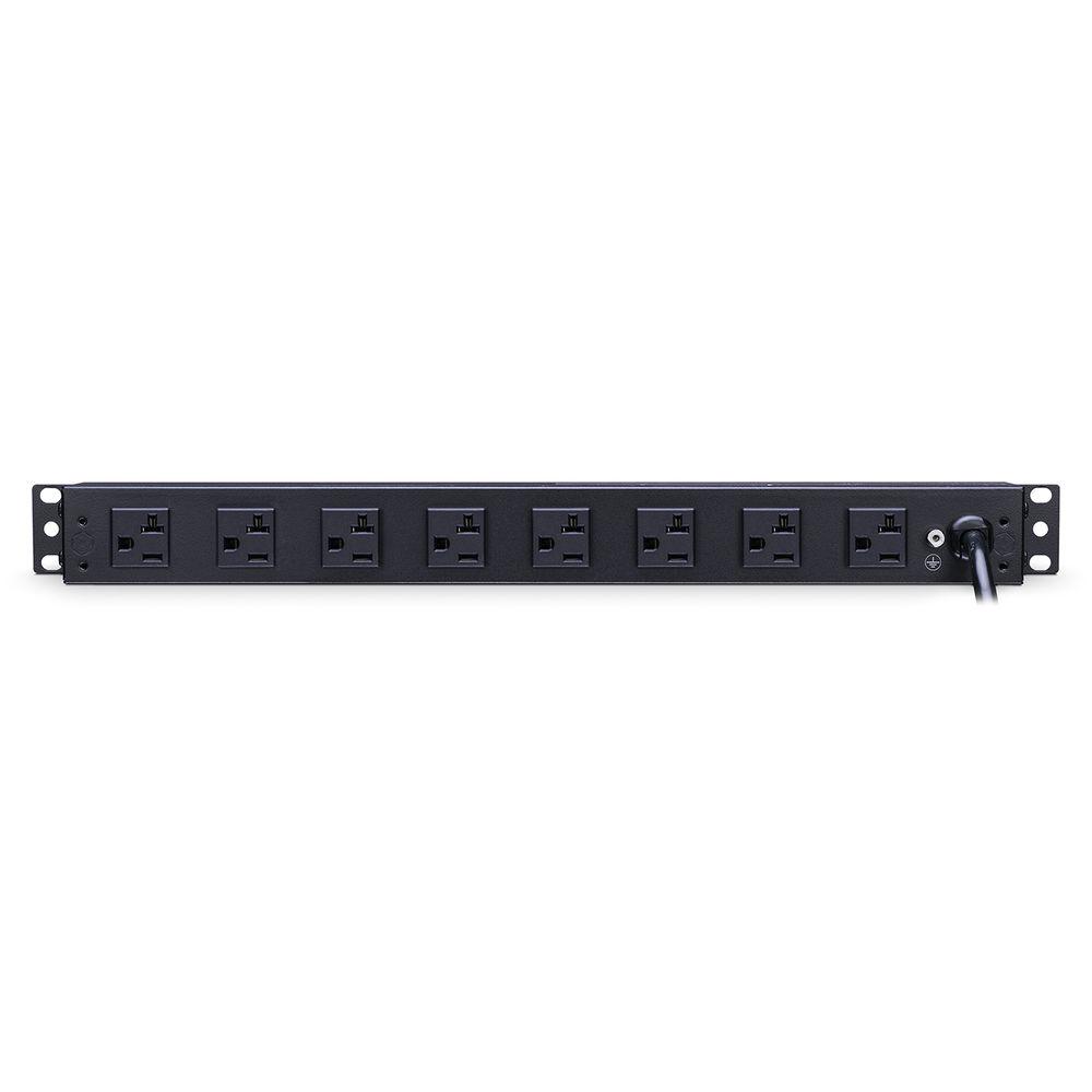 CyberPower PDU 16A 100-125 50 60Hz Nema 5-20P Plug,12-Out 5-20R, Rackmount 1U,15