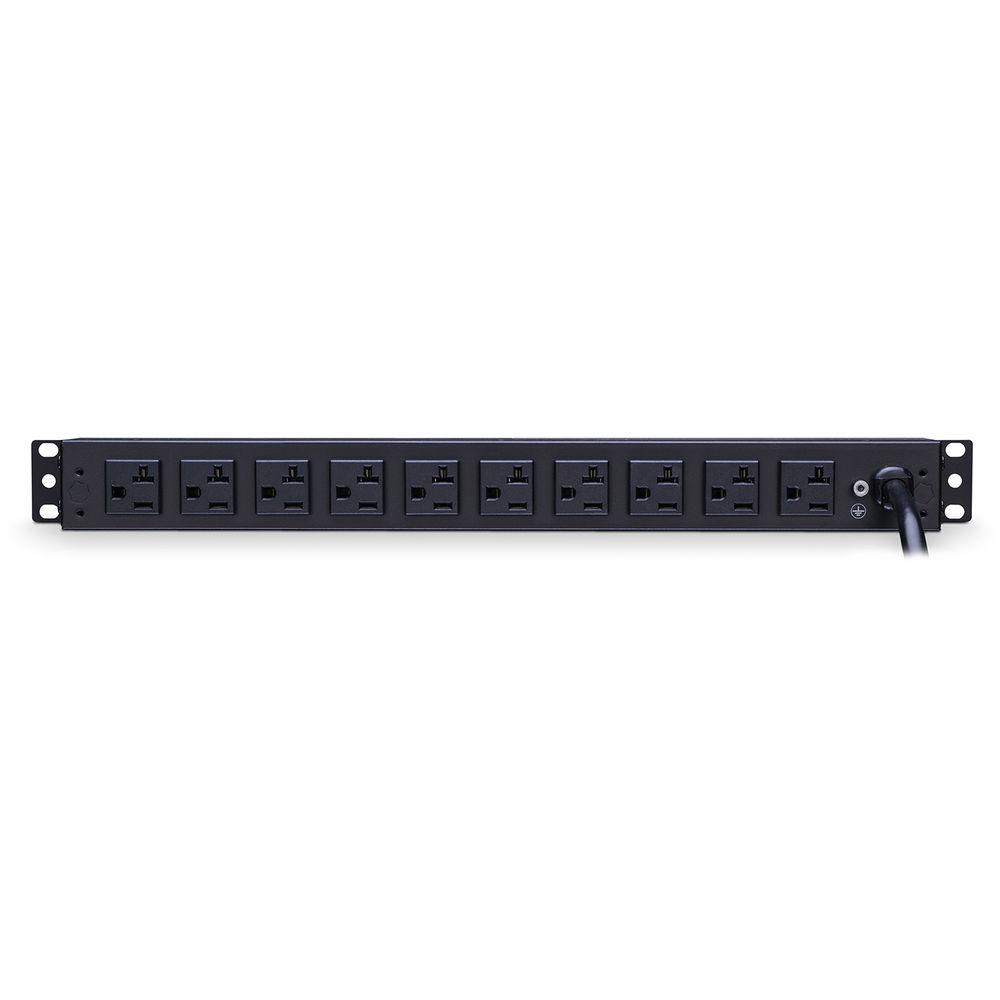 CyberPower PDU 16A 100-125V 50 60Hz Nema L5-20P Plug,10 Nema 5-20R,1U 15