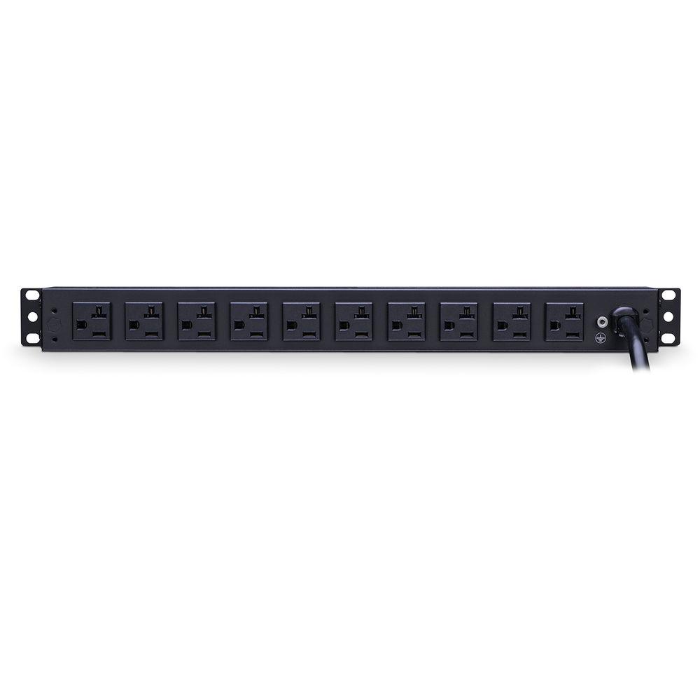 CyberPower PDU 16A 120V 50 60Hz Nema 5-20P Plug,16-Out 5-20R, Rackmount 1U,15