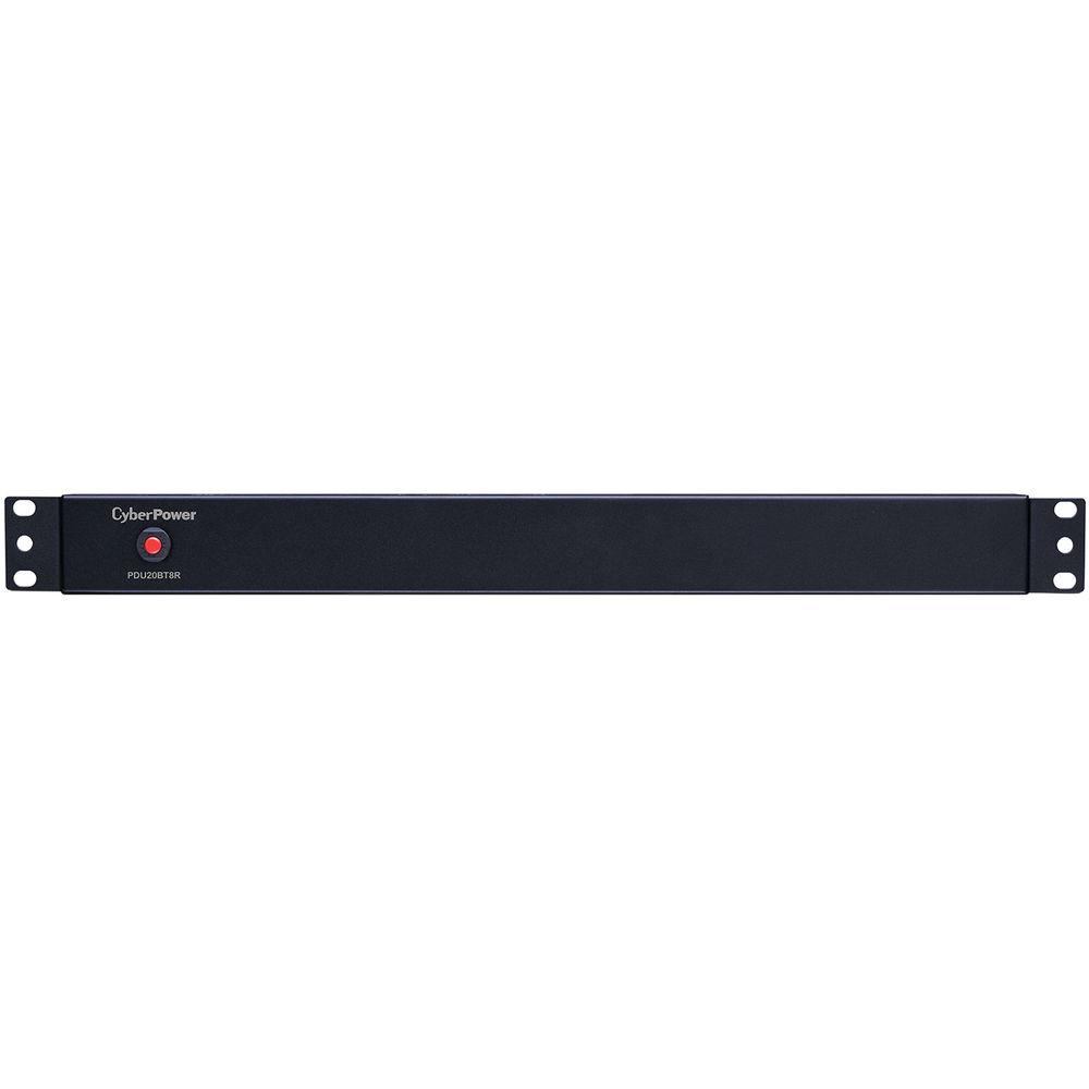 CyberPower PDU 16A 120V 50-60Hz Nema L5-20P Plug 8 Nema 5-20R1U 15