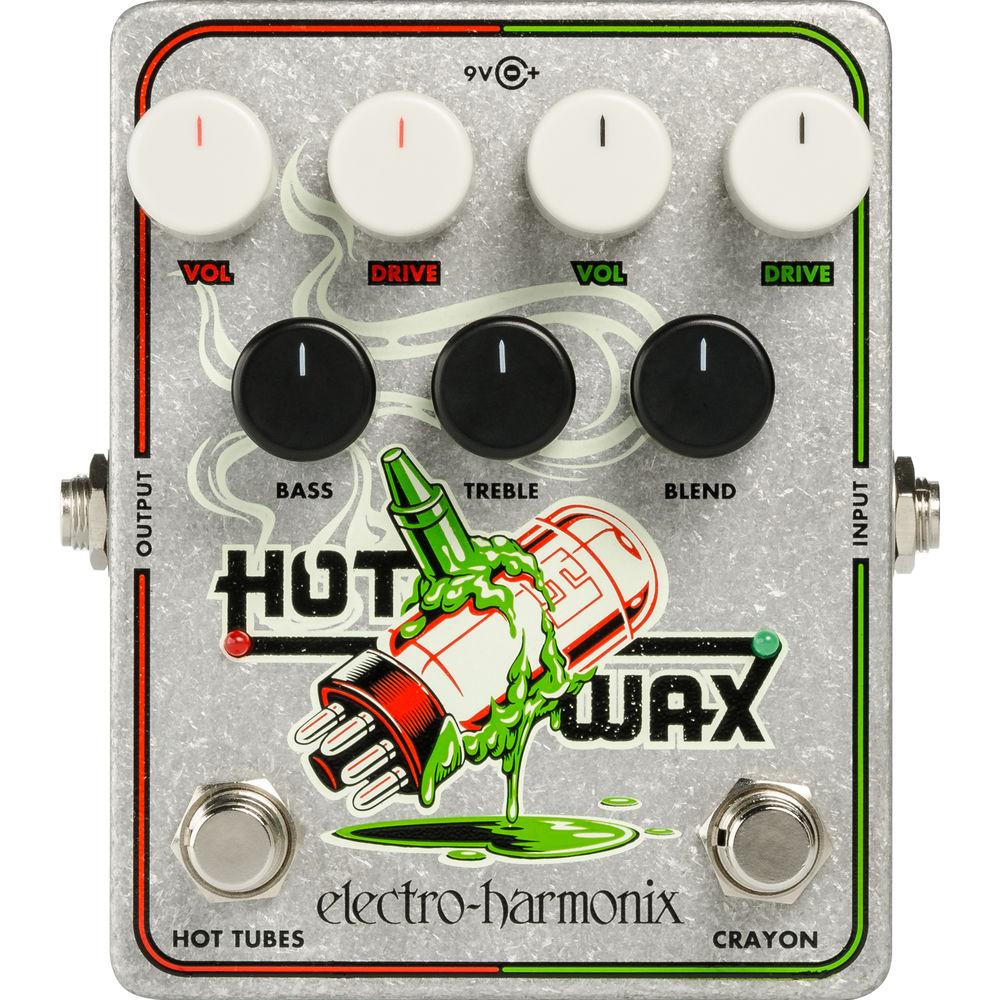 Electro-Harmonix Hot Wax Dual Overdrive Pedal for Electric Guitars