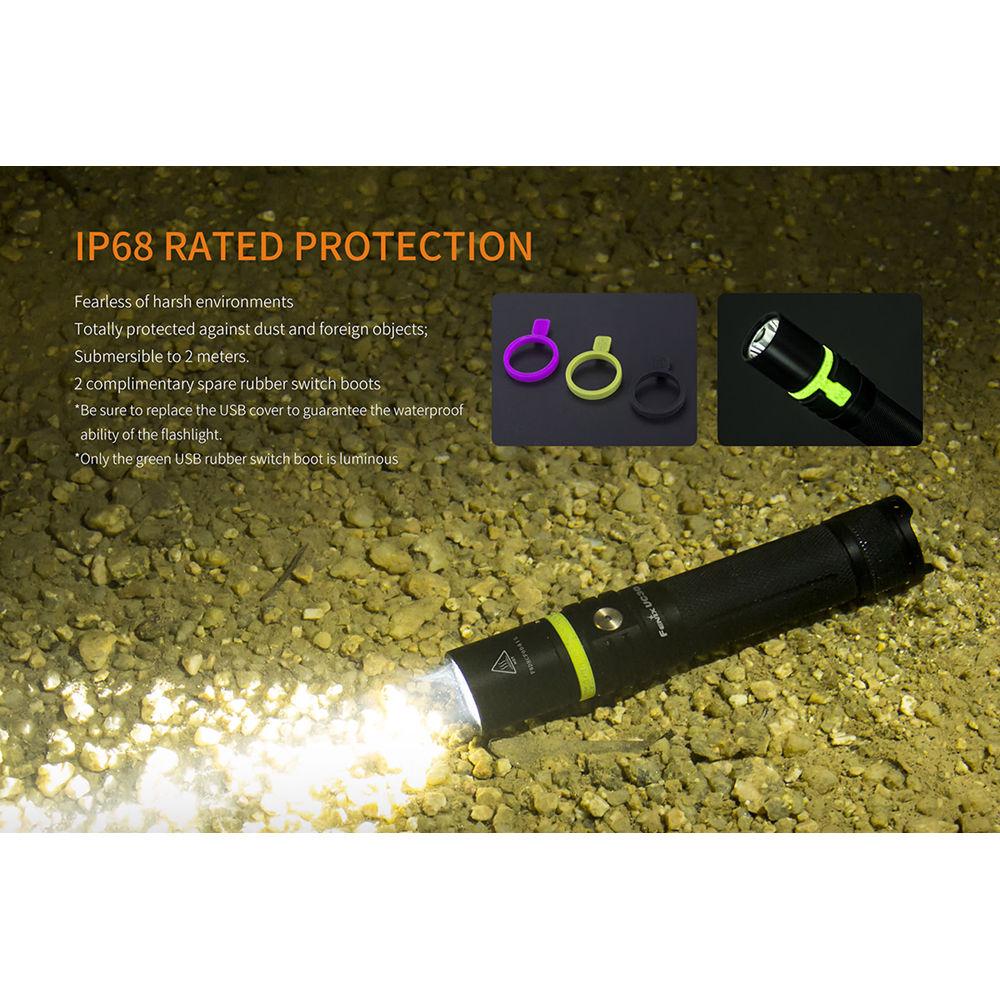 Fenix Flashlight UC30 Rechargeable LED Flashlight