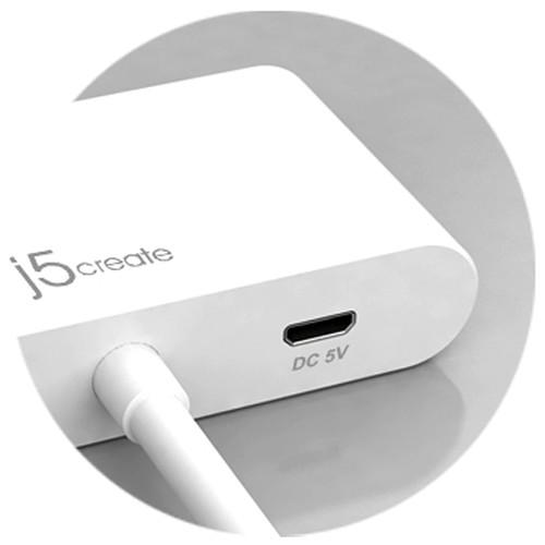 j5create Mini DisplayPort to Dual HDMI Adapter