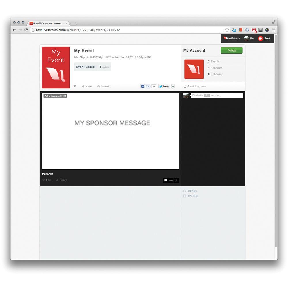 Livestream Enterprise Platform Plan