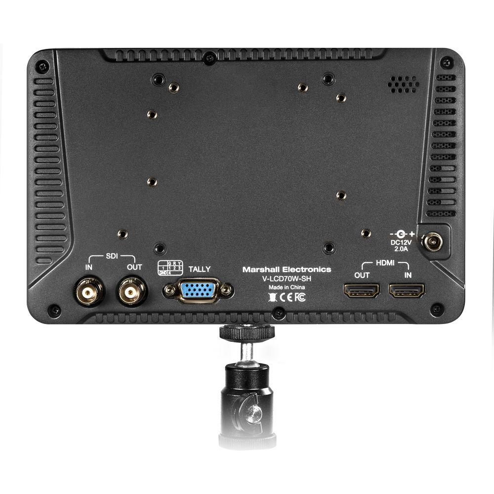 Marshall Electronics 7" 1920 x 1200 Camera-Top Monitor with Sony Battery Mount