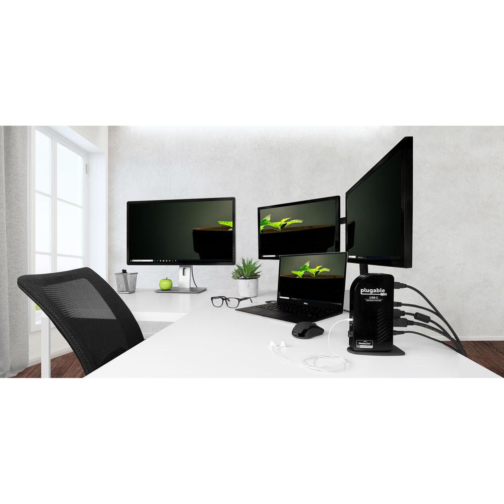 Plugable USB Type-C Triple Display Docking Station
