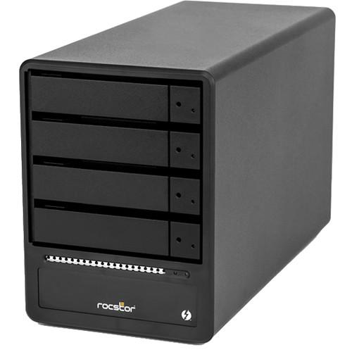 Rocstor Rocpro T34 32TB 4-Bay Thunderbolt 3 RAID Array