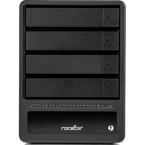 Rocstor Rocpro T34 48TB 4-Bay Thunderbolt 3 RAID Array