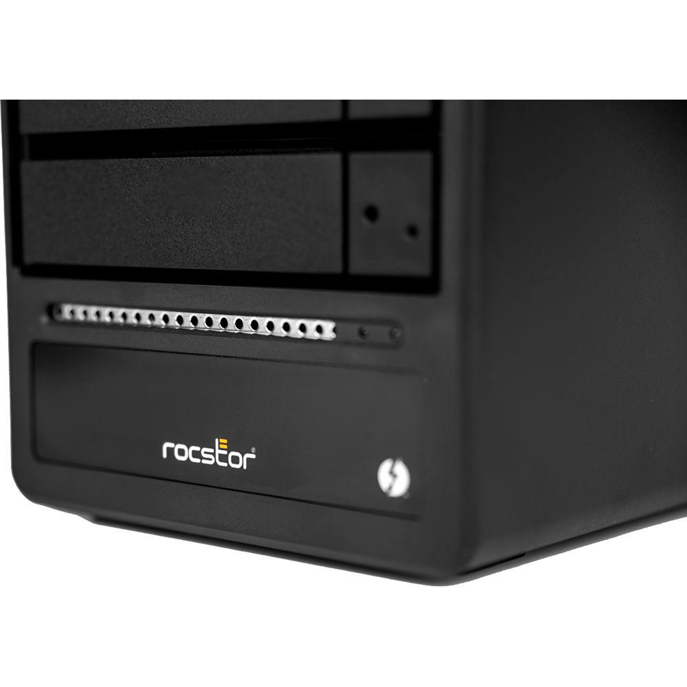 Rocstor Rocpro T34 48TB 4-Bay Thunderbolt 3 RAID Array