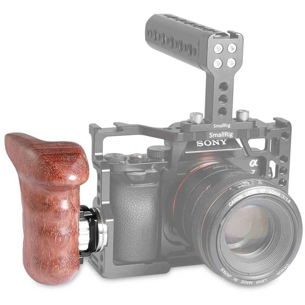SmallRig Right Side Wooden Grip with ARRI Rosette
