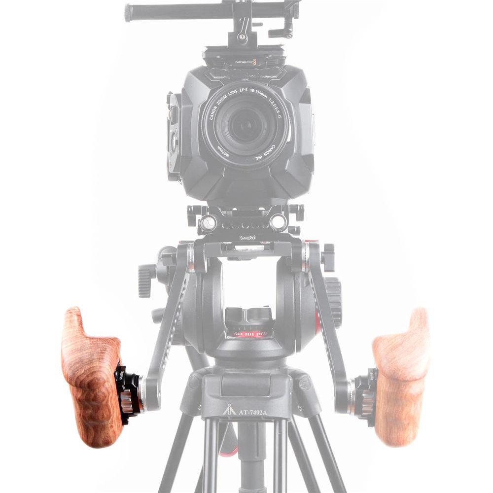 SmallRig Right Side Wooden Grip with ARRI Rosette