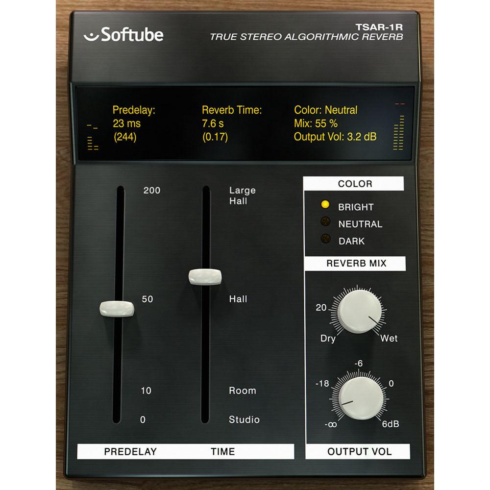 Softube TSAR-1 Reverb - Stereo Reverb Plug-In