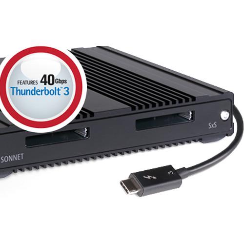 Sonnet SF3 Series Thunderbolt 3 SxS Pro Card Reader