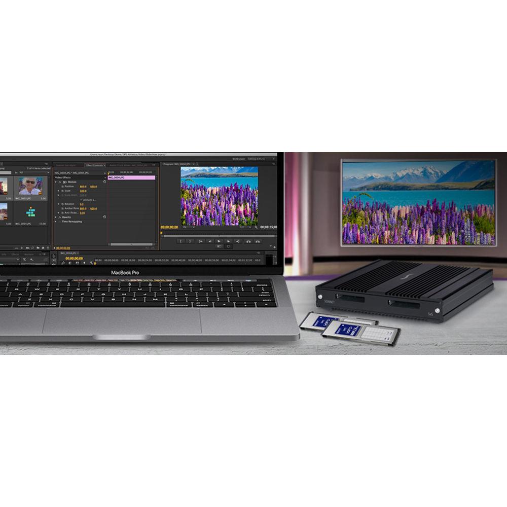 Sonnet SF3 Series Thunderbolt 3 SxS Pro Card Reader