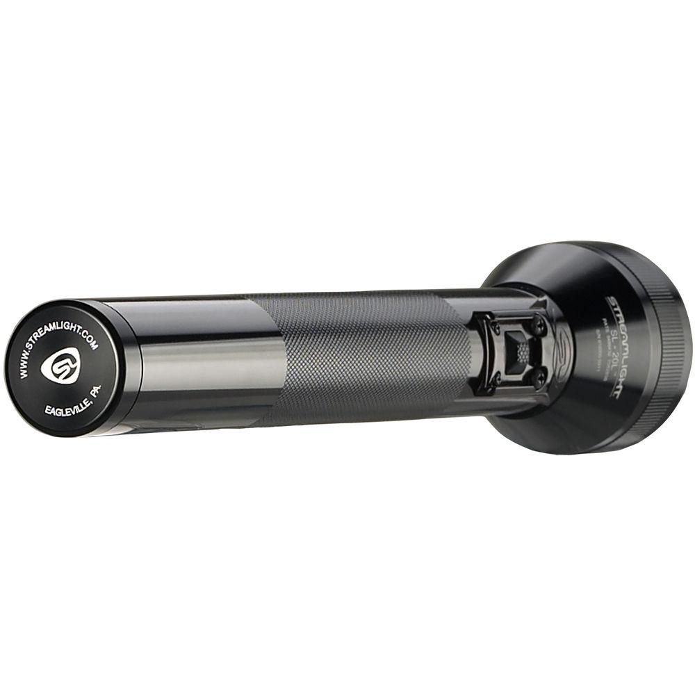 Streamlight SL-20L Rechargeable LED Flashlight with 12 VDC Car Charger