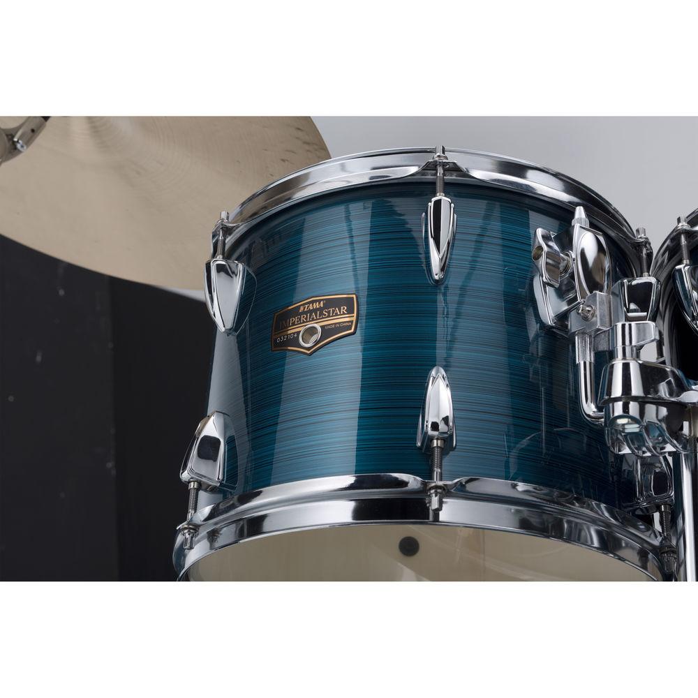 TAMA IP52CHLB Imperialstar 5-Piece Drum Set with Cymbals