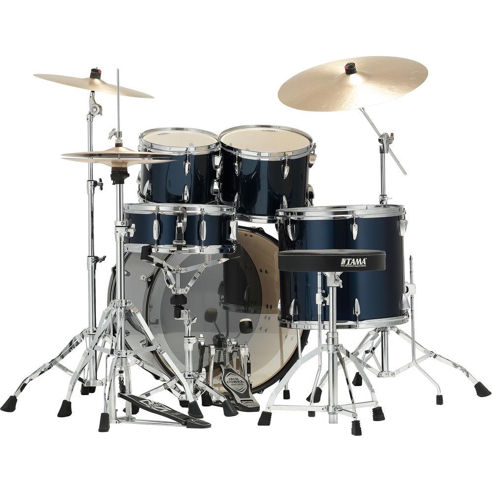 TAMA IP52CMNB Imperialstar 5-Piece Drum Set with Cymbals