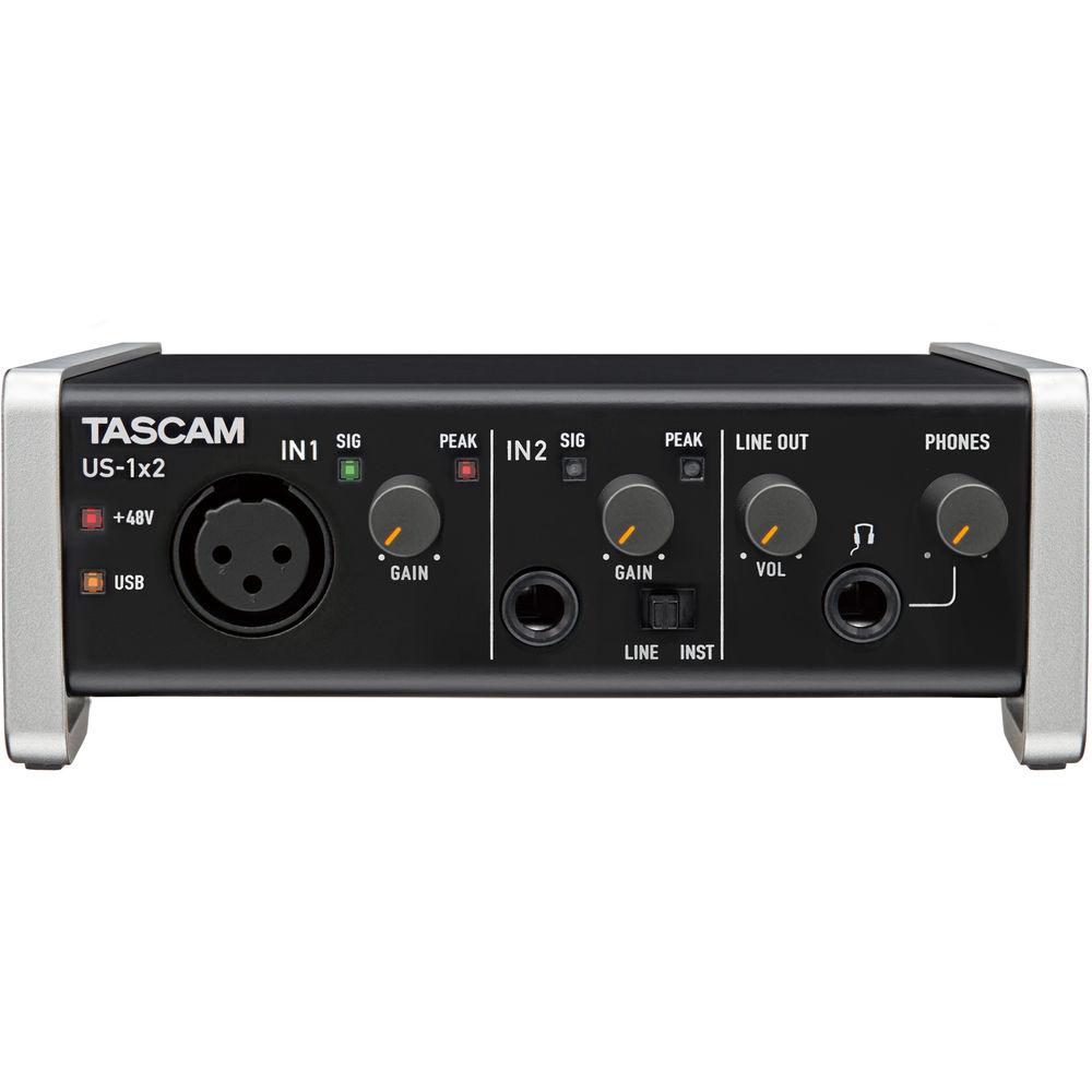 Tascam US-1X2 1 In 2 Out USB Audio Interface