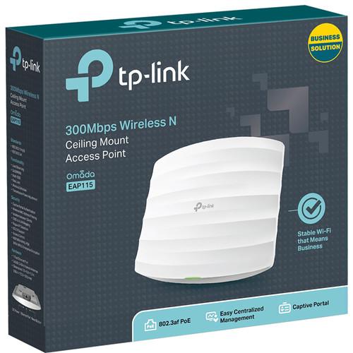 TP-Link Omada 300 Mb s Ceiling Mount Wi-Fi Access Point