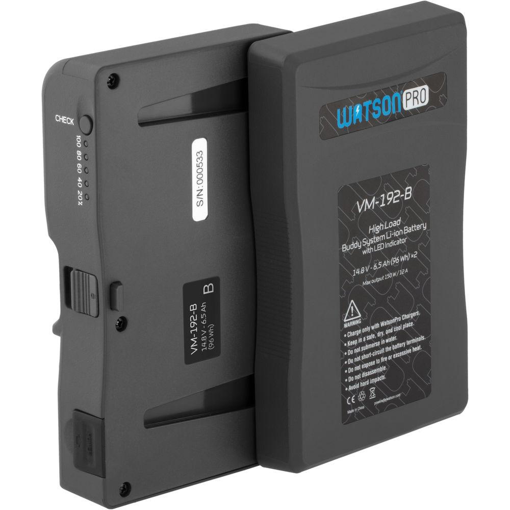 Watson Pro Buddy System V-Mount Battery