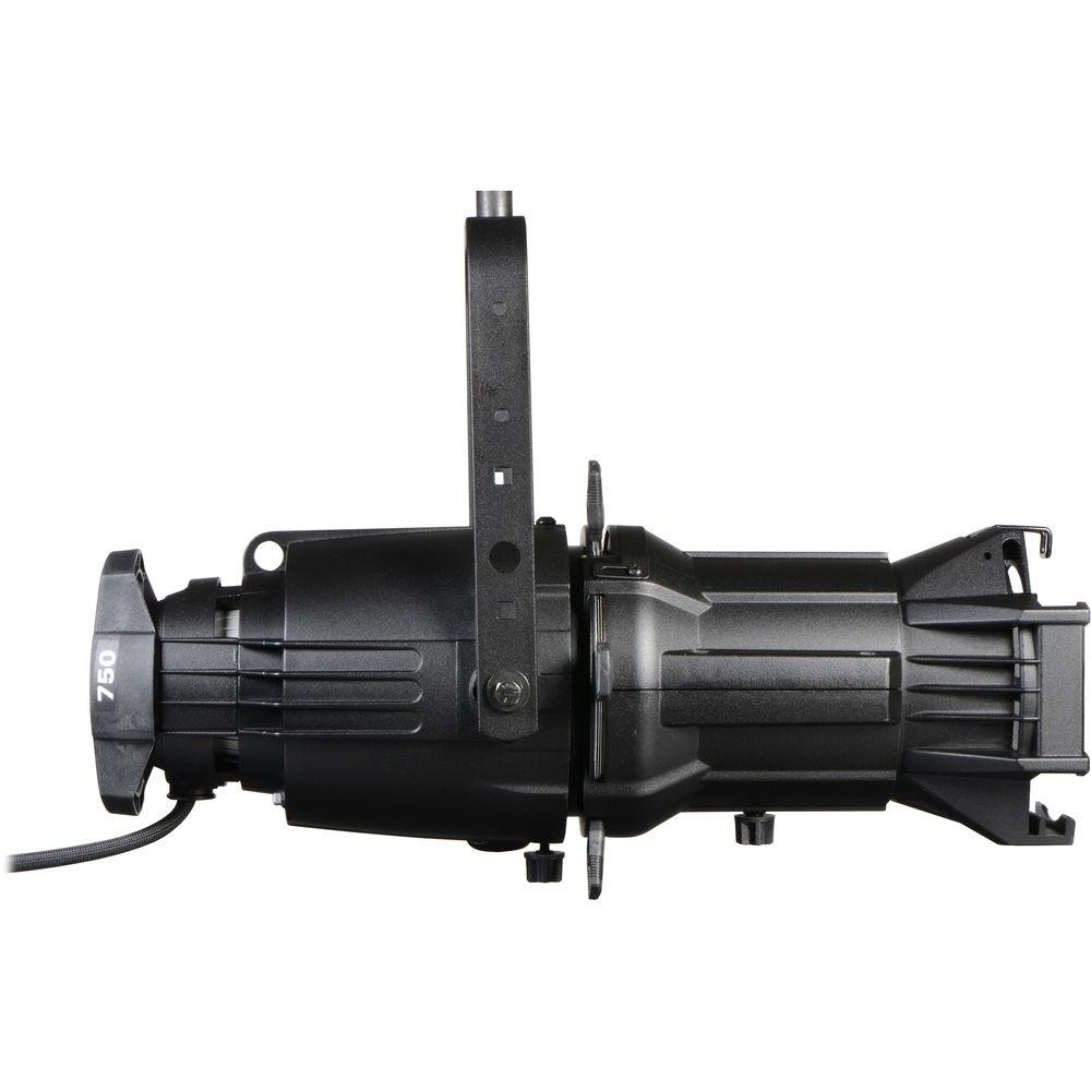 ETC Source Four 750 Watt Ellipsoidal Spotlight, Black, 15 Amp Twist-Lock - 26 Degrees