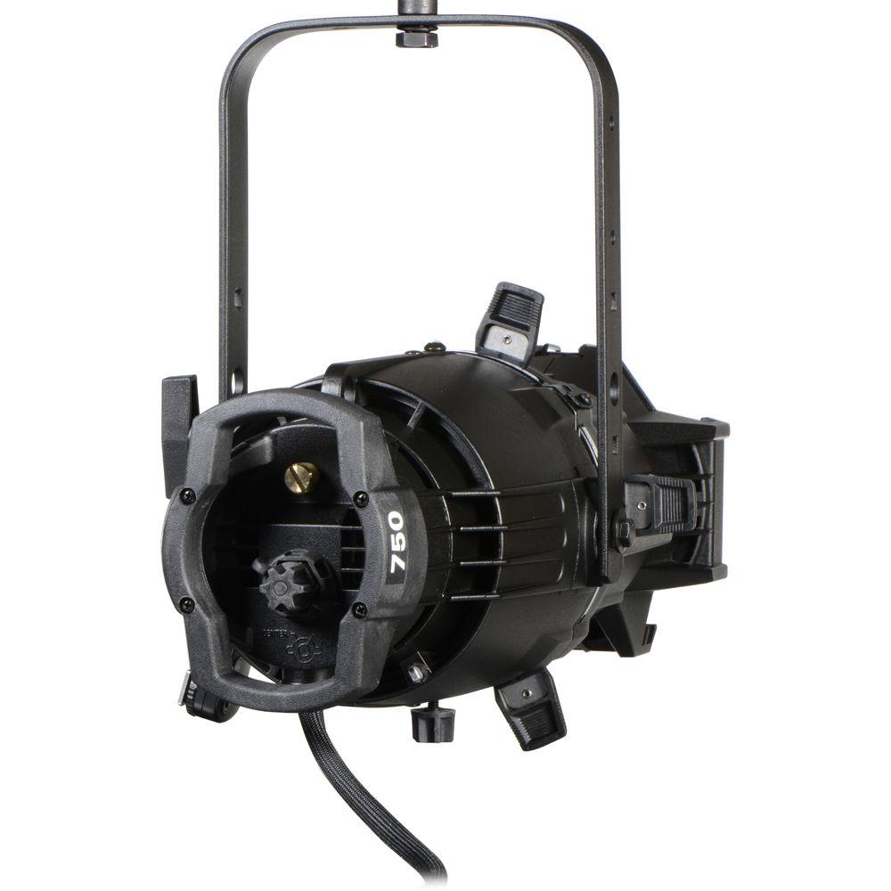 ETC Source Four 750 Watt Ellipsoidal Spotlight, Black, 15 Amp Twist-Lock - 26 Degrees