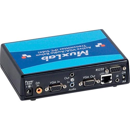 MuxLab Active VGA Audio Balun Kit