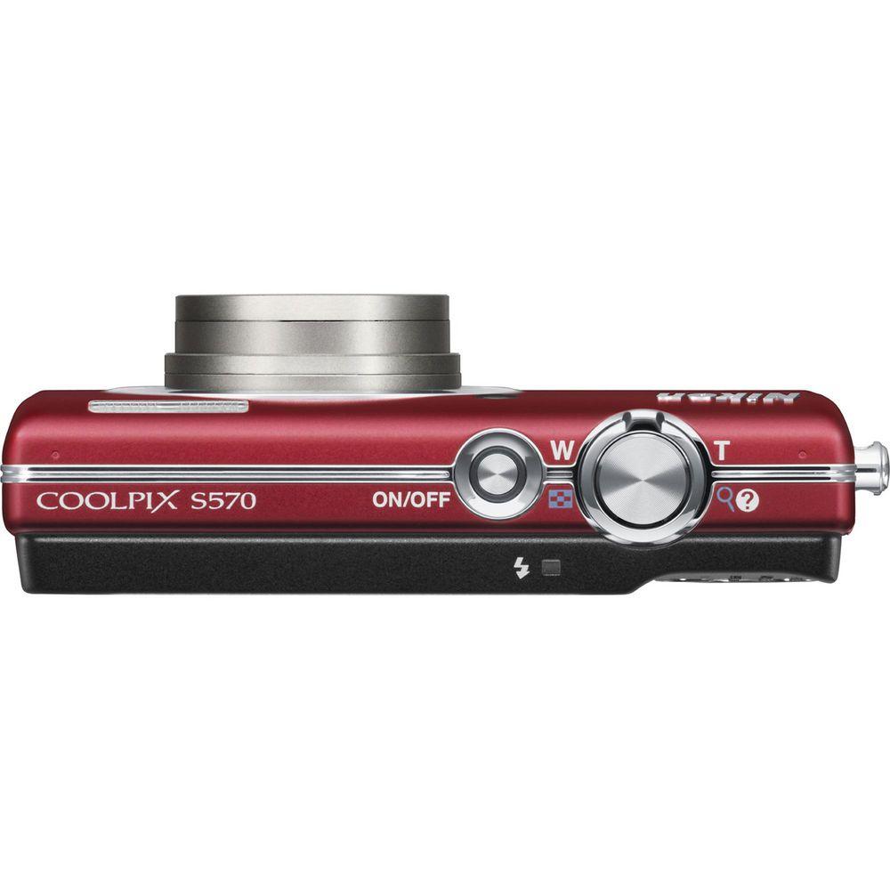 Nikon CoolPix S570 Digital Camera - Refurbished