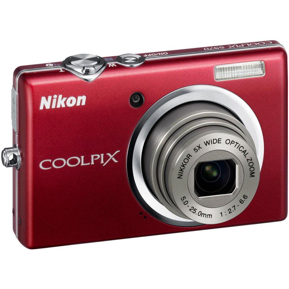 Nikon CoolPix S570 Digital Camera - Refurbished