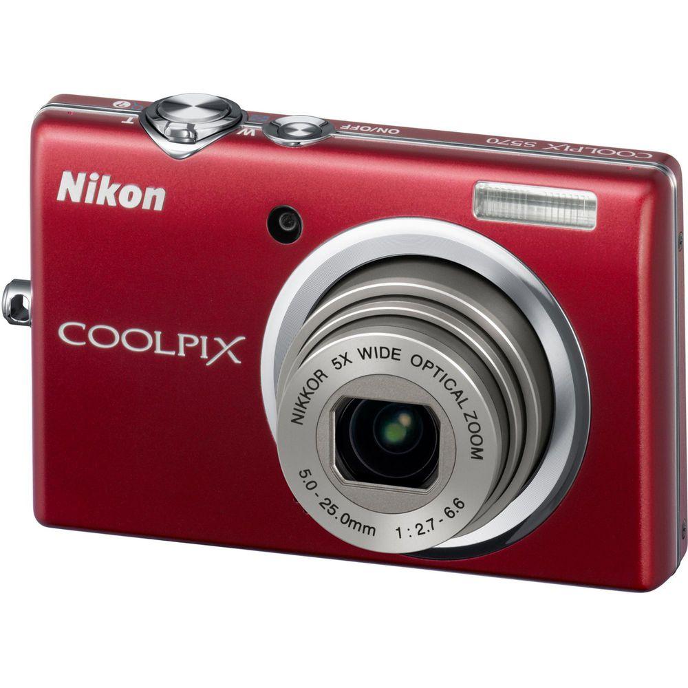 Nikon CoolPix S570 Digital Camera - Refurbished