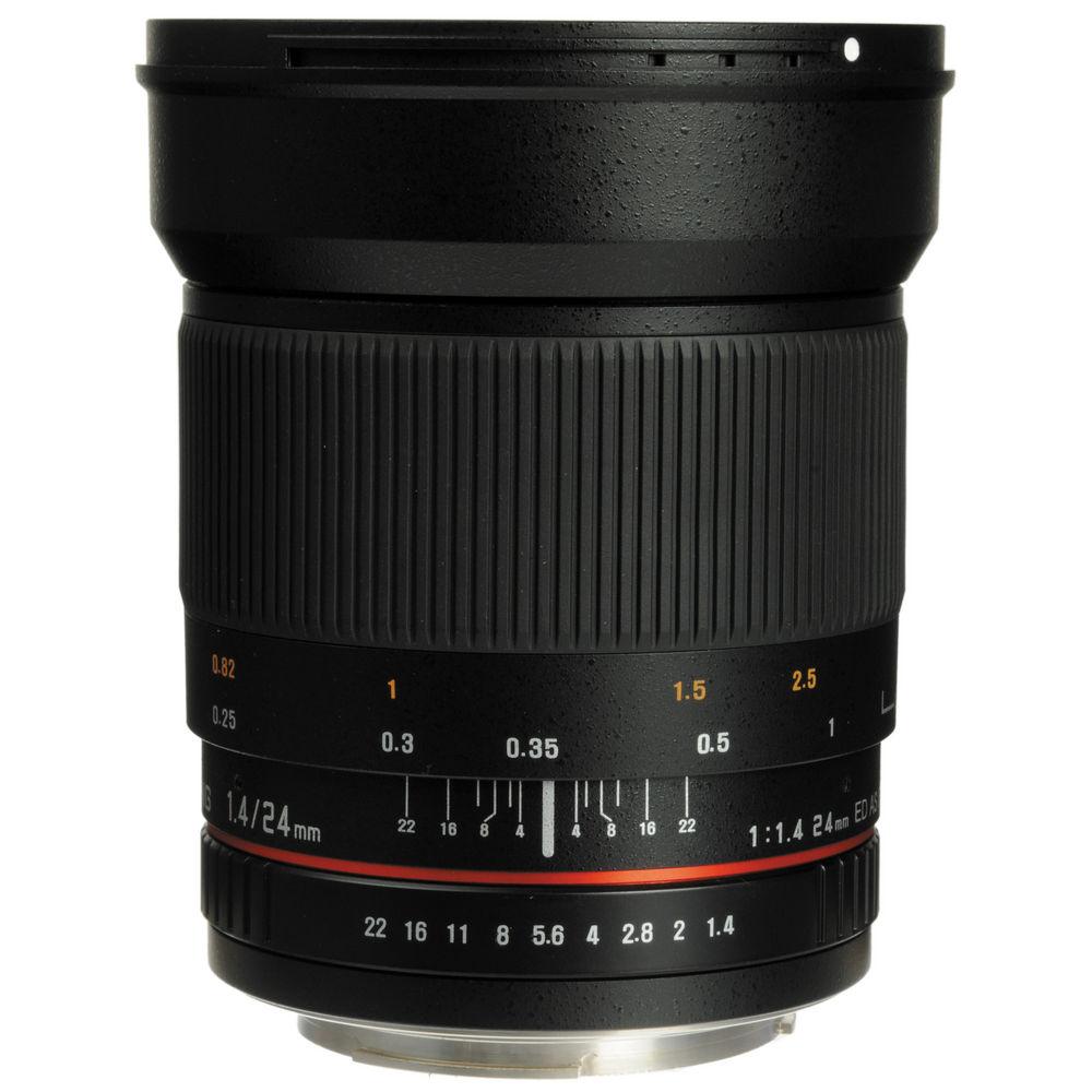 Samyang 24mm f 1.4 ED AS UMC Wide-Angle Lens for Canon