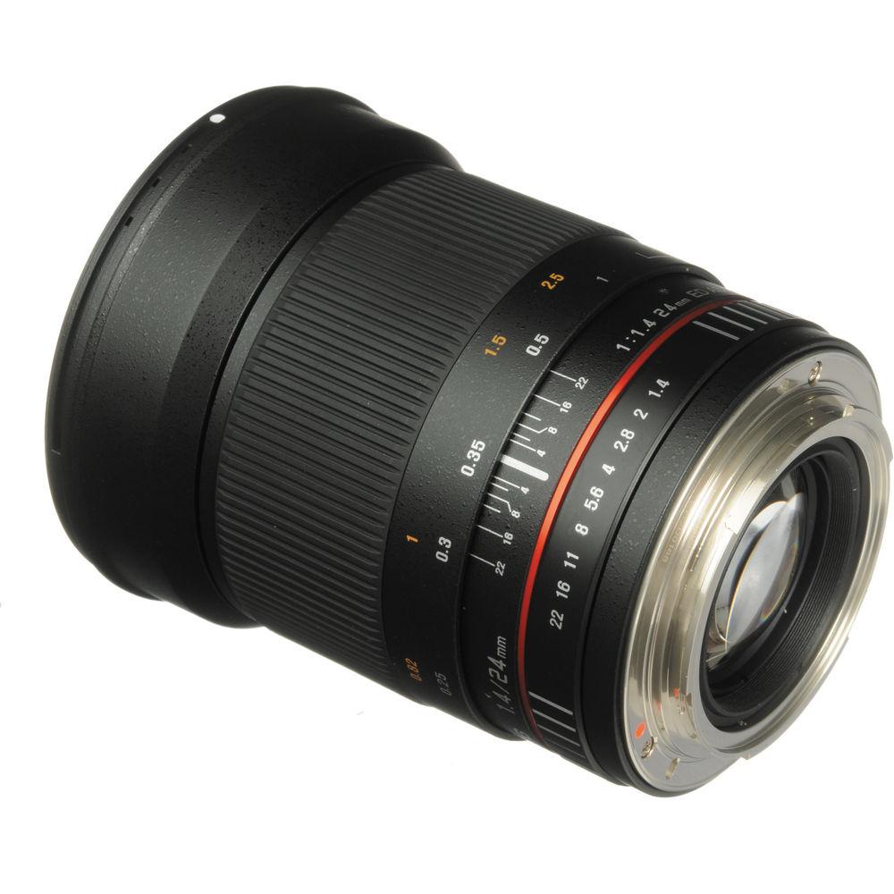 Samyang 24mm f 1.4 ED AS UMC Wide-Angle Lens for Canon
