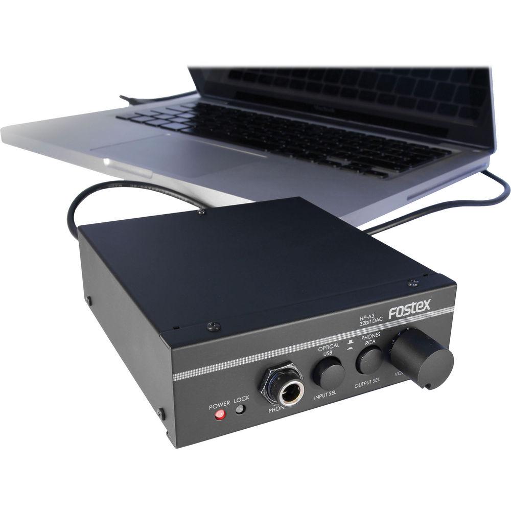 Fostex HP-A3 32-Bit D A Converter with Headphone Amp
