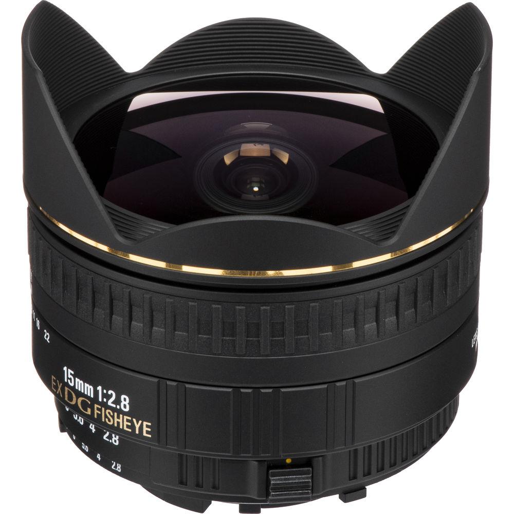 Sigma 15mm f 2.8 EX DG Diagonal Fisheye Lens for Nikon F