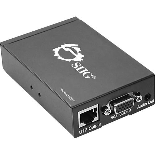 SIIG VGA & Audio 1000 ft Extender Set with Local VGA Out