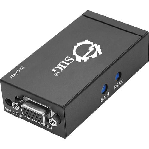 SIIG VGA & Audio 1000 ft Extender Set with Local VGA Out