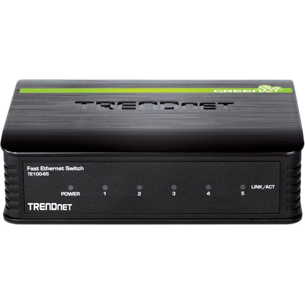TRENDnet 5-Port 10 100 Mbps Fast Ethernet Switch