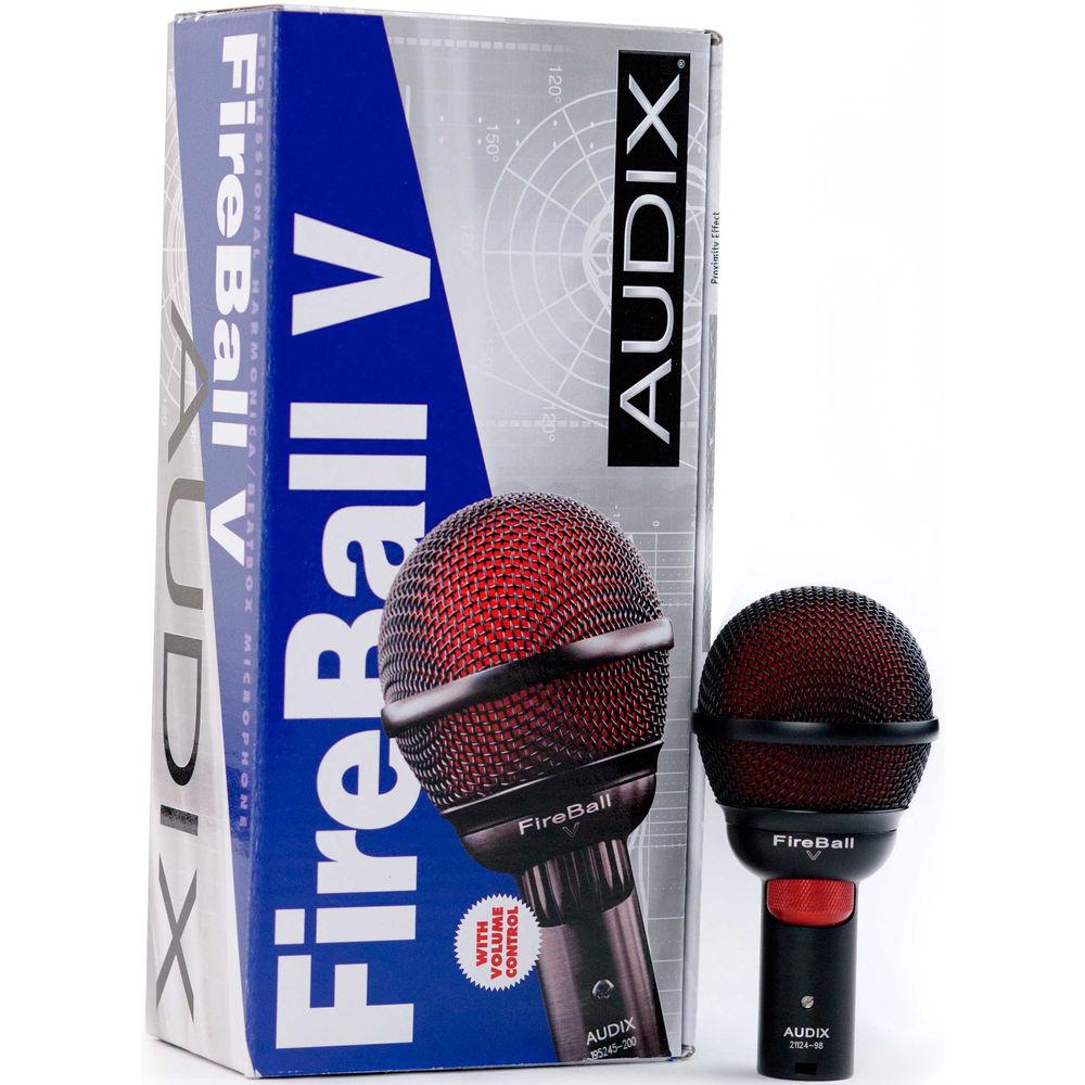 Audix FireBall-V Dynamic Harmonica and Instrument Microphone