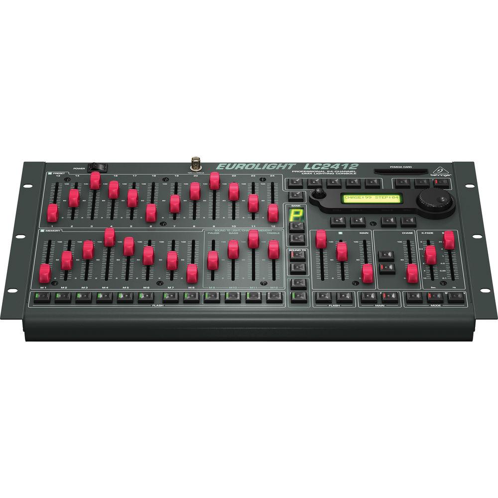 Behringer EUROLIGHT LC2412 24-Channel DMX Lighting Console